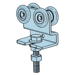OMGE CARRELLO A 4 RUOTE (ART.23) MM.24*